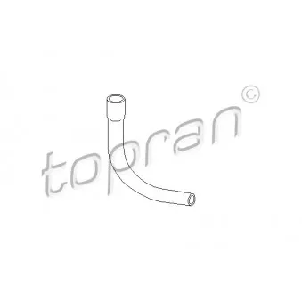 Flexible, aération de la housse de culasse TOPRAN 206 557