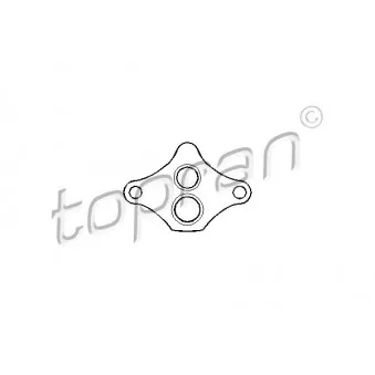 TOPRAN 206 614 - Joint, vanne EGR