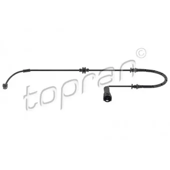 TOPRAN 206 946 - Détecteur de l'usure des plaquettes de frein avant gauche