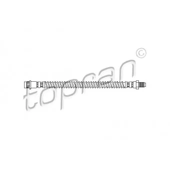 TOPRAN 207 092 - Flexible de frein