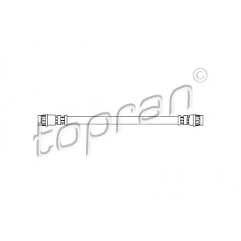 TOPRAN 207 225 - Flexible de frein