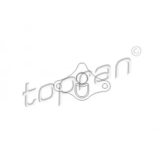 TOPRAN 207 315 - Joint, vanne EGR