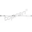 TOPRAN 207 534 - Flexible de frein
