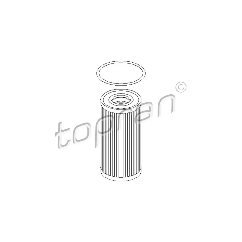 Filtre à huile TOPRAN [207 726]