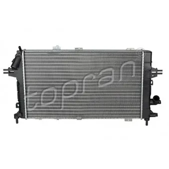 Radiateur, refroidissement du moteur TOPRAN 207 810 pour OPEL ZAFIRA 1.7 CDTI - 110cv