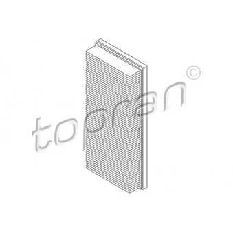Filtre à air TOPRAN 300 172 pour FORD MONDEO 2.0 i 16V 4x4 - 132cv