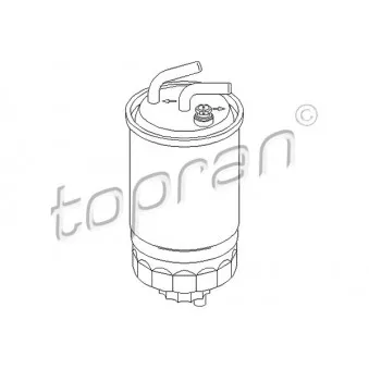 Filtre à carburant TOPRAN [301 055]