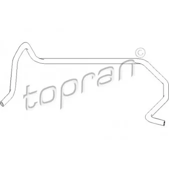 Manche, batterie chauffante-chauffage TOPRAN 301 431 pour FORD FOCUS 2.0 16V - 131cv