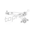 TOPRAN 301 585 - Bras de liaison, suspension de roue avant gauche