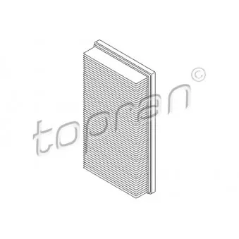 Filtre à air TOPRAN OEM 50014013