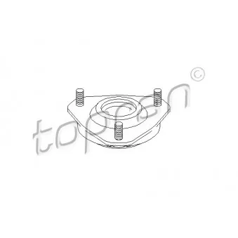 TOPRAN 302 239 - Coupelle de suspension