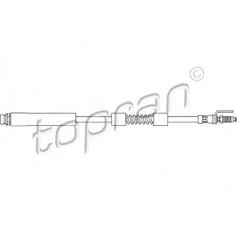 TOPRAN 303 980 - Flexible de frein