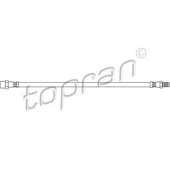 TOPRAN 400 219 - Flexible de frein