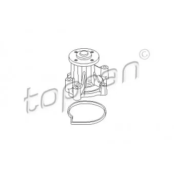 TOPRAN 400 407 - Pompe à eau