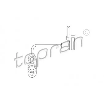 TOPRAN 400 983 - Détecteur de l'usure des plaquettes de frein