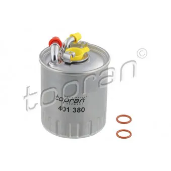 Filtre à carburant TOPRAN 401 380 pour JEEP COMMANDER 3.0 CRD - 218cv