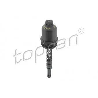 Couvercle, boîtier du filtre à huile TOPRAN 409 888 pour MERCEDES-BENZ CLASSE E E 200 Kompressor - 184cv