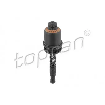 Couvercle, boîtier du filtre à huile TOPRAN 409 915 pour MERCEDES-BENZ CLASSE E E 200 CGI - 212.048. 212.148)