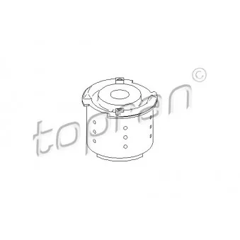 TOPRAN 500 024 - Suspension, support d'essieu