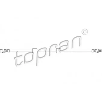 TOPRAN 500 197 - Flexible de frein