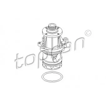 TOPRAN 500 308 - Pompe à eau