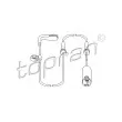 TOPRAN 500 658 - Détecteur de l'usure des plaquettes de frein