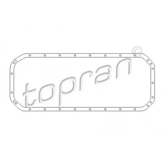 TOPRAN 500 778 - Joint d'étanchéité, carter d'huile