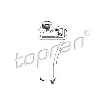 Vase d'expansion, liquide de refroidissement TOPRAN 500 790