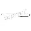 TOPRAN 500 997 - Détecteur de l'usure des plaquettes de frein