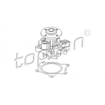 TOPRAN 501 076 - Pompe à eau