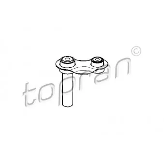 Triangle ou bras de suspension (train arrière) TOPRAN 501 173