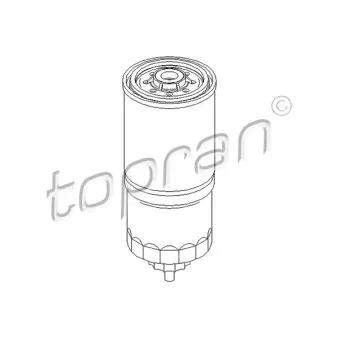 TOPRAN 501 184 - Filtre à carburant
