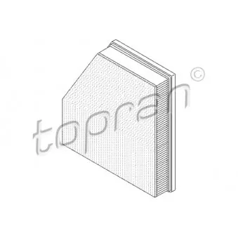 TOPRAN 501 309 - Filtre à air