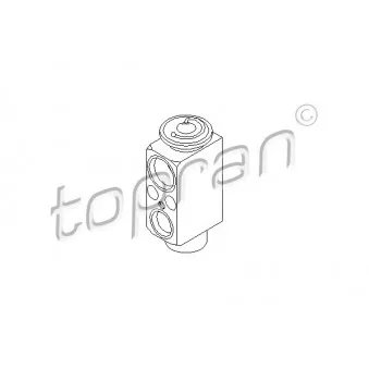 TOPRAN 501 545 - Détendeur, climatisation