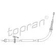 TOPRAN 501 723 - Tirette à câble, frein de stationnement