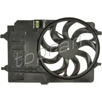 TOPRAN 501 972 - Ventilateur, refroidissement du moteur