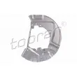TOPRAN 503 008 - Déflecteur, disque de frein avant gauche