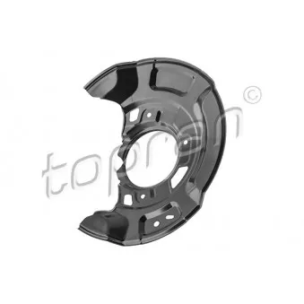 TOPRAN 601 274 - Déflecteur, disque de frein avant gauche
