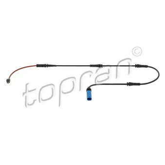 TOPRAN 638 956 - Détecteur de l'usure des plaquettes de frein