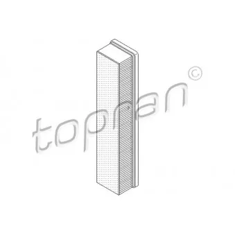 Filtre à air TOPRAN [700 249]