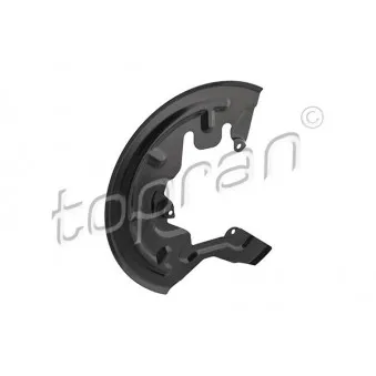TOPRAN 702 326 - Déflecteur, disque de frein avant gauche