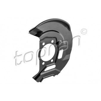 TOPRAN 702 336 - Déflecteur, disque de frein avant gauche