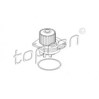 Pompe à eau TOPRAN 720 167 pour CITROEN C3 1.6 VTi - 115cv