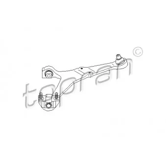 TOPRAN 720 205 - Bras de liaison, suspension de roue avant droit
