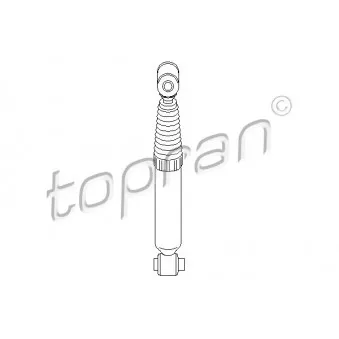 TOPRAN 720 839 - Jeu de 2 amortisseurs arrière