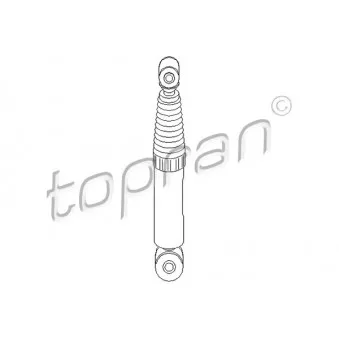 TOPRAN 720 845 - Jeu de 2 amortisseurs arrière