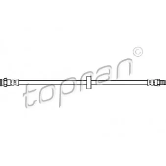 TOPRAN 720 918 - Flexible de frein