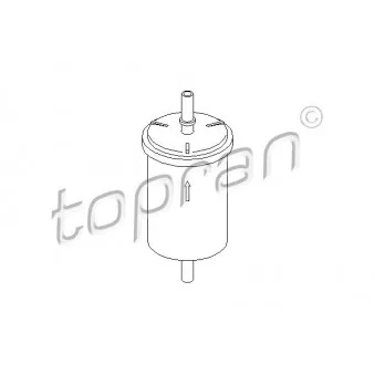 Filtre à carburant TOPRAN OEM BSG 70-130-004