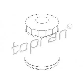 TOPRAN 721 013 - Filtre à huile
