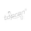 Durite de radiateur TOPRAN [721 832]